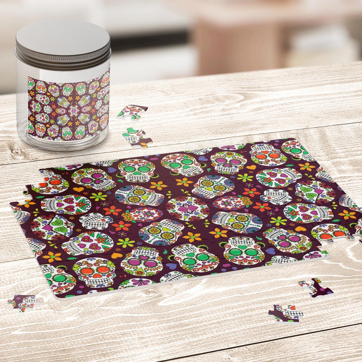 Sugar Skull Jigsaw Puzzle