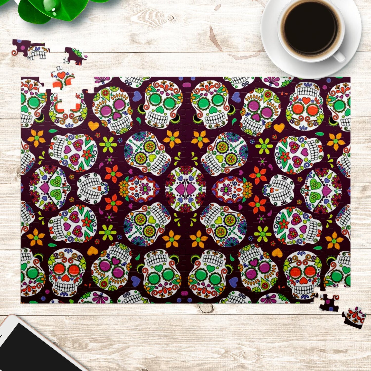 Sugar Skull Jigsaw Puzzle