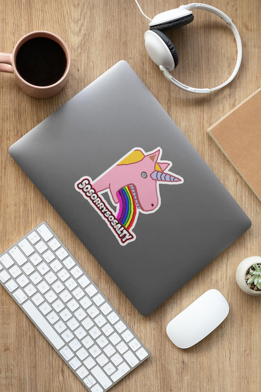 SoSorrySoSalty 5 Sticker Pack 4X4"