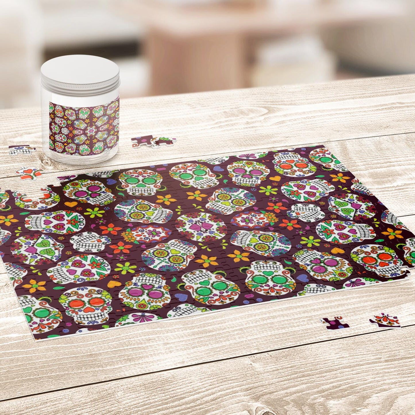Sugar Skull Jigsaw Puzzle