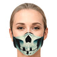 Translucent Skull Fashion Mask