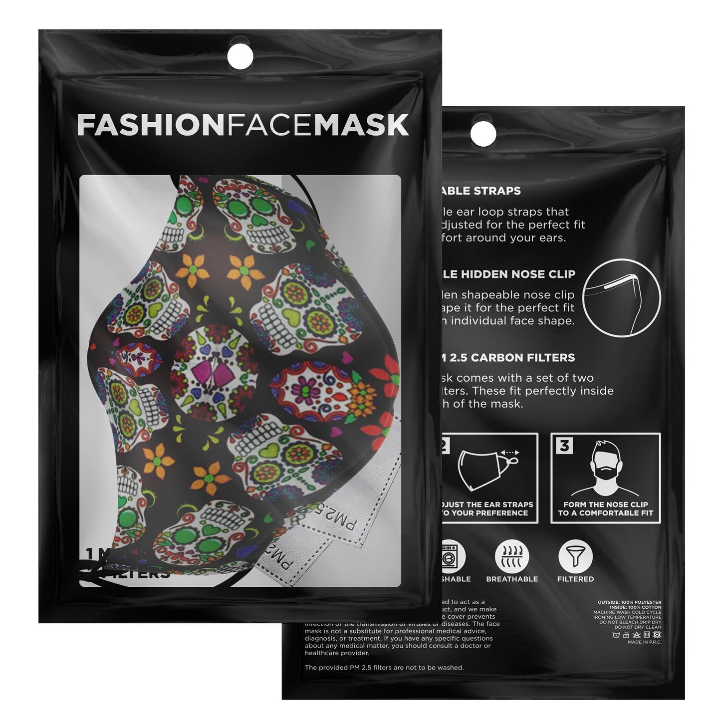 Sugar Skull Fashion Mask