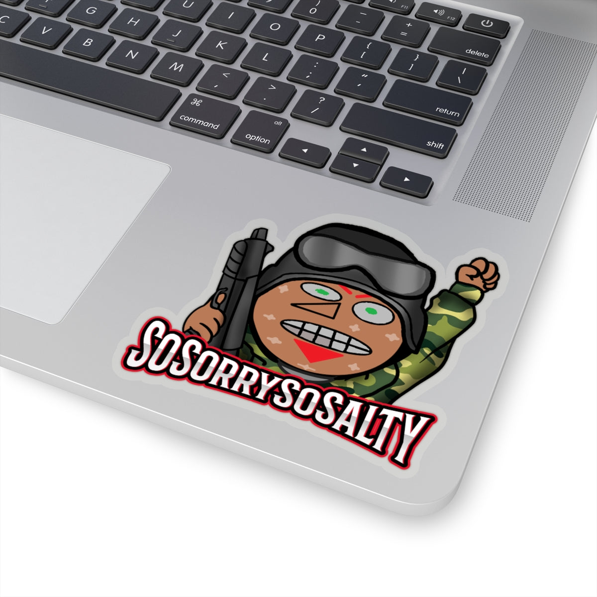 SoSorrySoSalty 5 Sticker Pack 4X4"