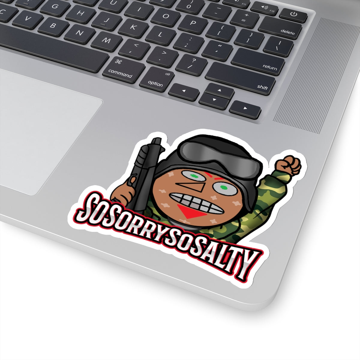 SoSorrySoSalty 5 Sticker Pack 4X4"