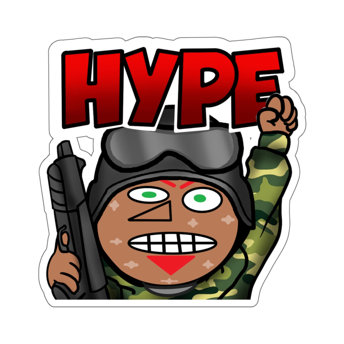 SoSorrySoSalty 5 Sticker Pack 4X4"