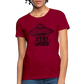 Stay Weird Tee - dark red