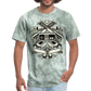 N.E.S Men T-shirt - military green tie dye