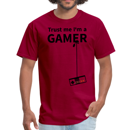Men's T-Shirt - dark red