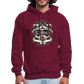 N.E.S Men Hoodie - burgundy