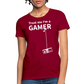 Trust the Game Women T-Shirt - dark red