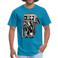 Unplugged Men T-Shirt - turquoise