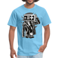 Unplugged Men T-Shirt - aquatic blue